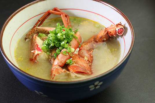 伊勢海老の味噌汁